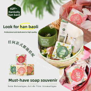 120g Handmade Aromatherapy Soap rose scent closeup photo