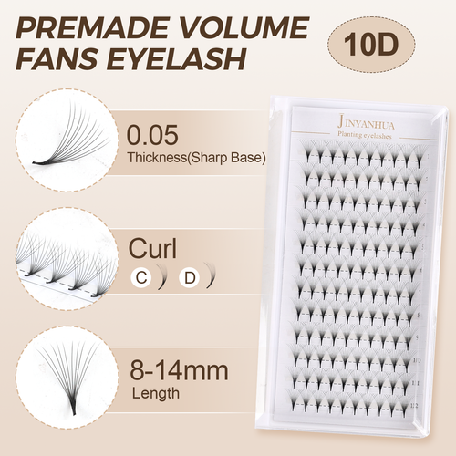 JINYANHUA 10D 0.05mm  tip trimming