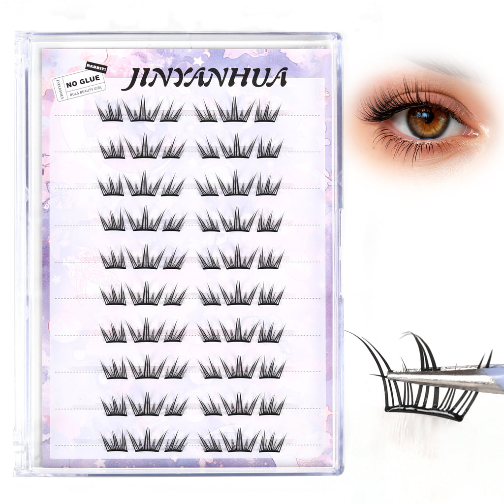 JINYANHUA Self-Stick Lashes - Summer Blue Tears