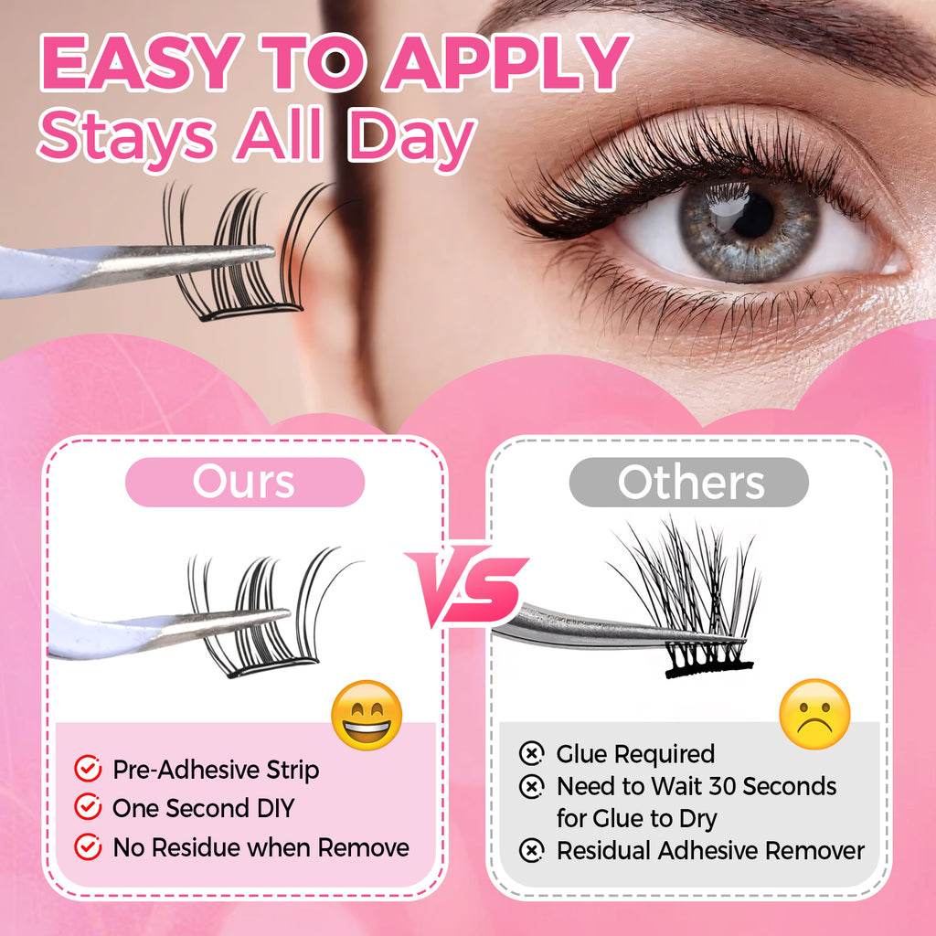 JINYANHUA Self-Stick Lashes - Sunflower