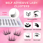 JINYANHUA Self-Stick Lashes - Kitty Lash