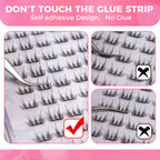 JINYANHUA Self-Stick Lashes - Kitty Lash