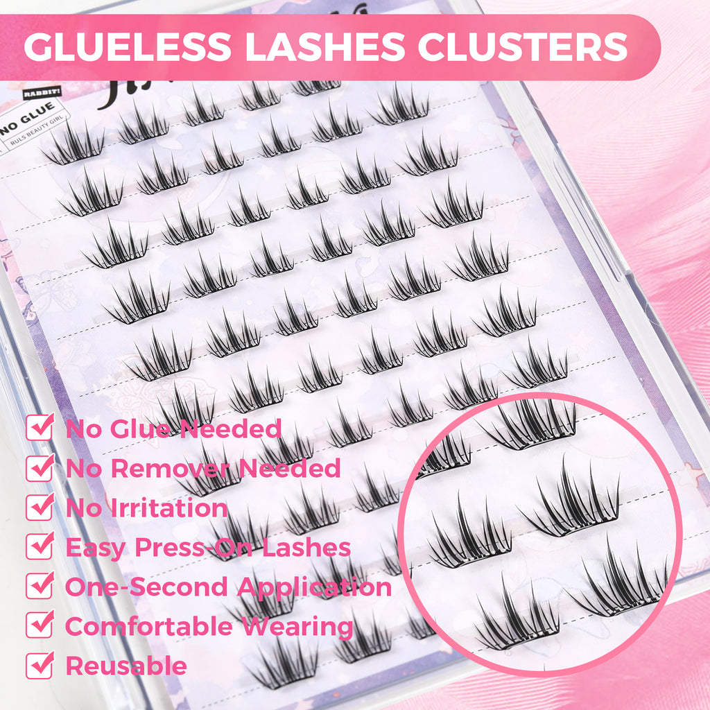 JINYANHUA Self-Stick Lashes - Camellia