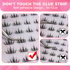 JINYANHUA Self-Stick Lashes - Camellia