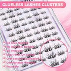JINYANHUA Self-Stick Lashes - Velvet Lash