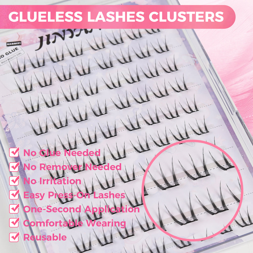 JINYANHUA Self-Stick Lashes - Girl Group 1.0