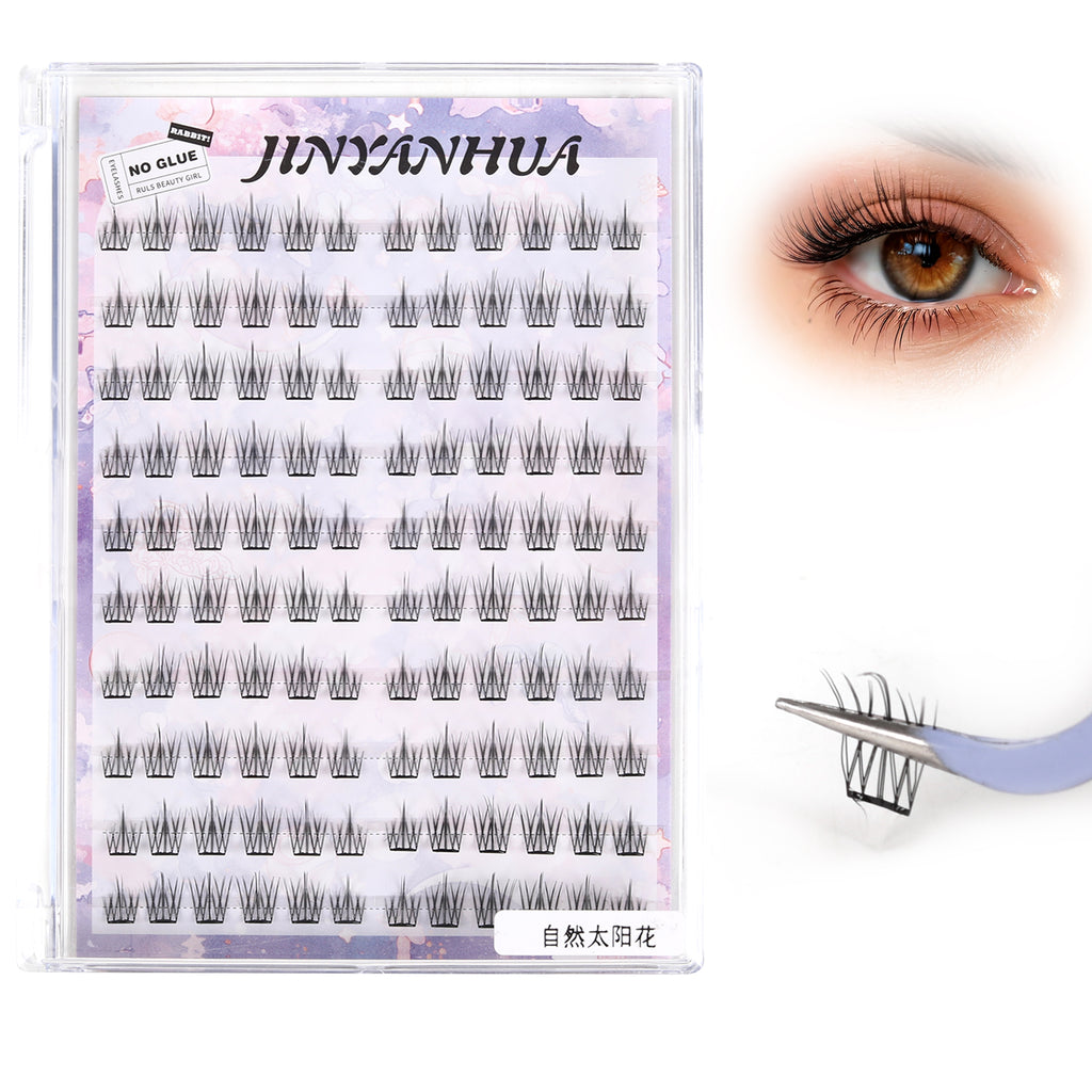 JINYANHUA Self-Stick Lashes - Natural Sunflower