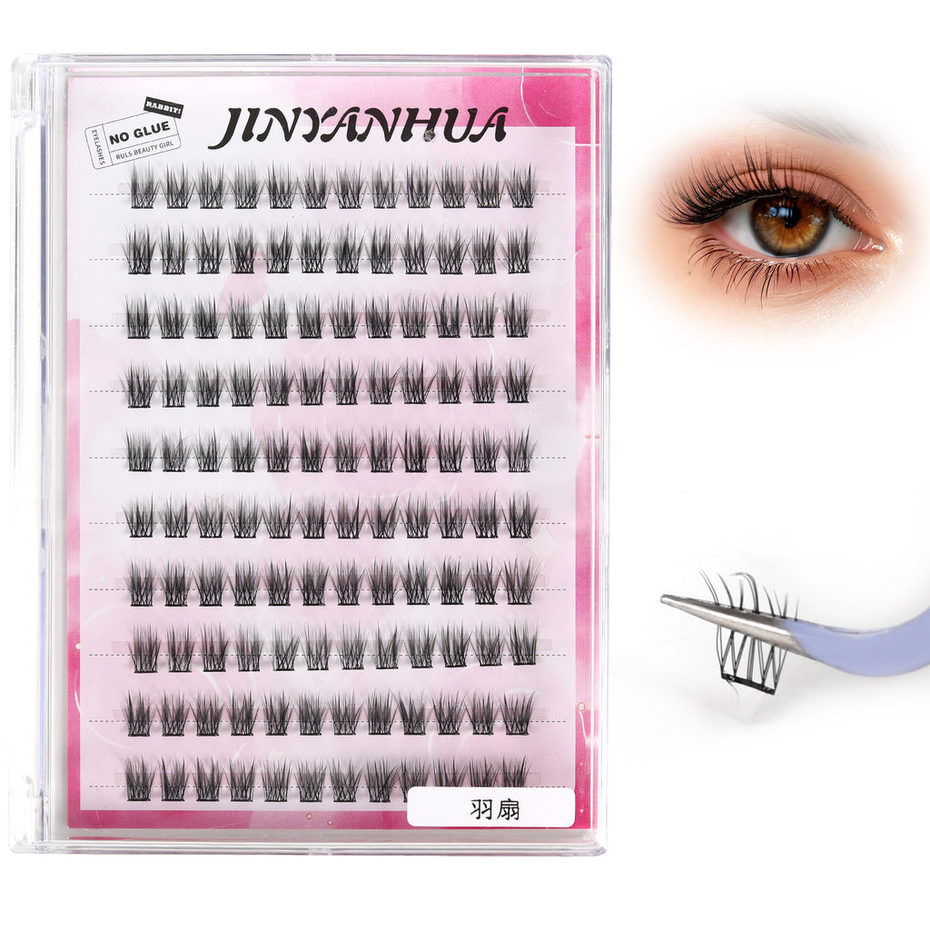 JINYANHUA Self-Stick Lashes - Rain Fan