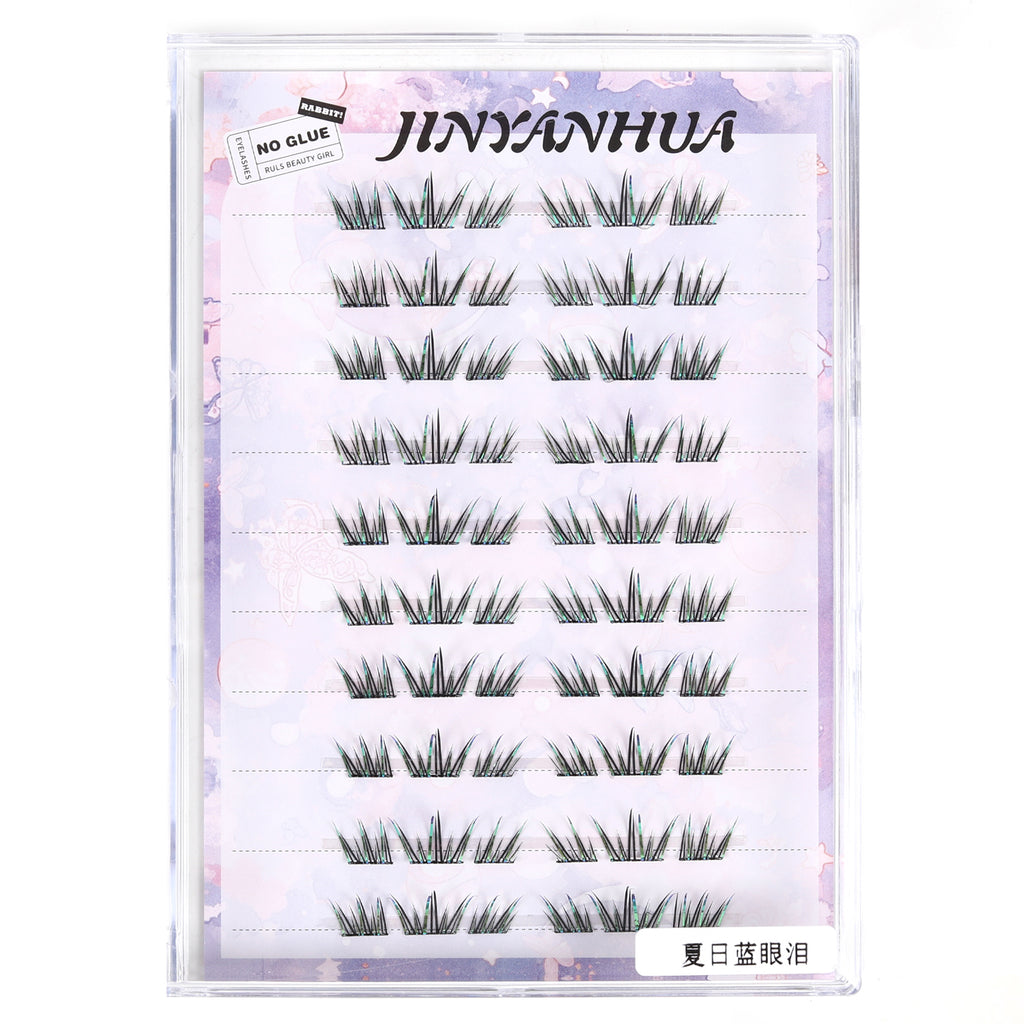 JINYANHUA Self-Stick Lashes - Summer Blue Tears 2