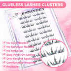 JINYANHUA Self-Stick Lashes - Summer Blue Tears 2