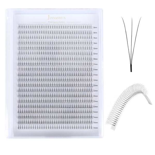 JINYANHUA 3D Mixed Length 0.1mm Thick Long Stems Large Capacity
