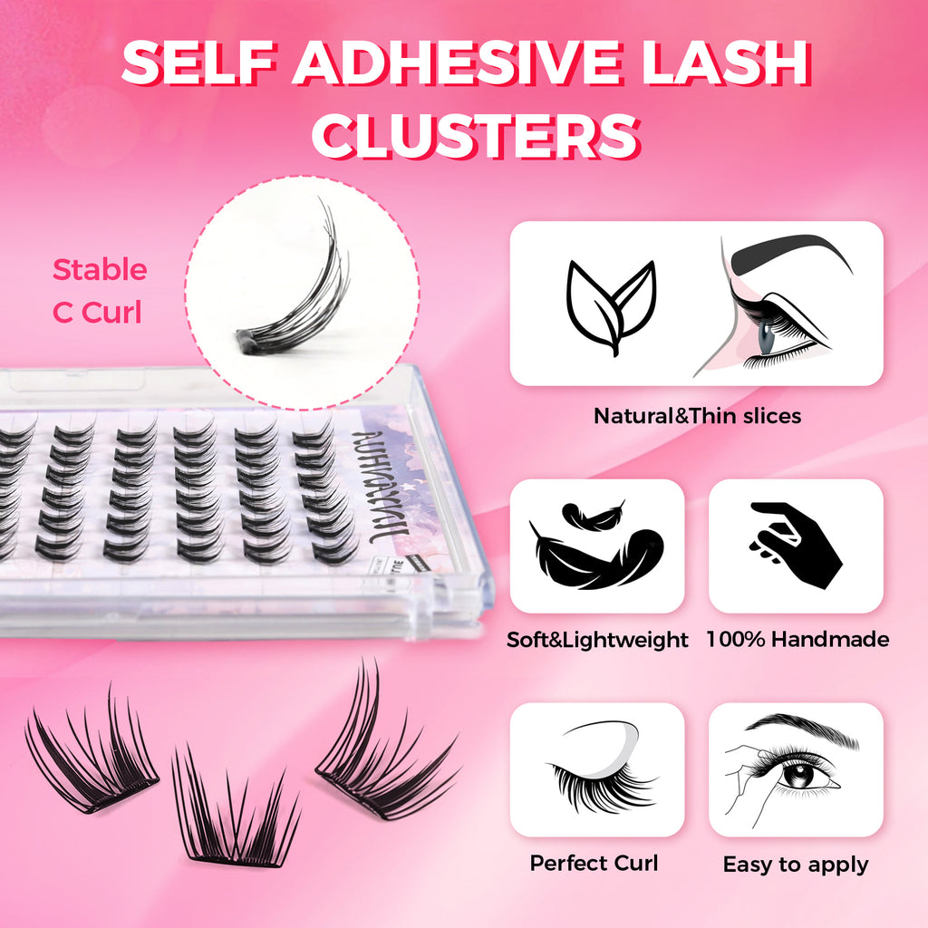 JINYANHUA Self-Stick Lashes - Big Baby
