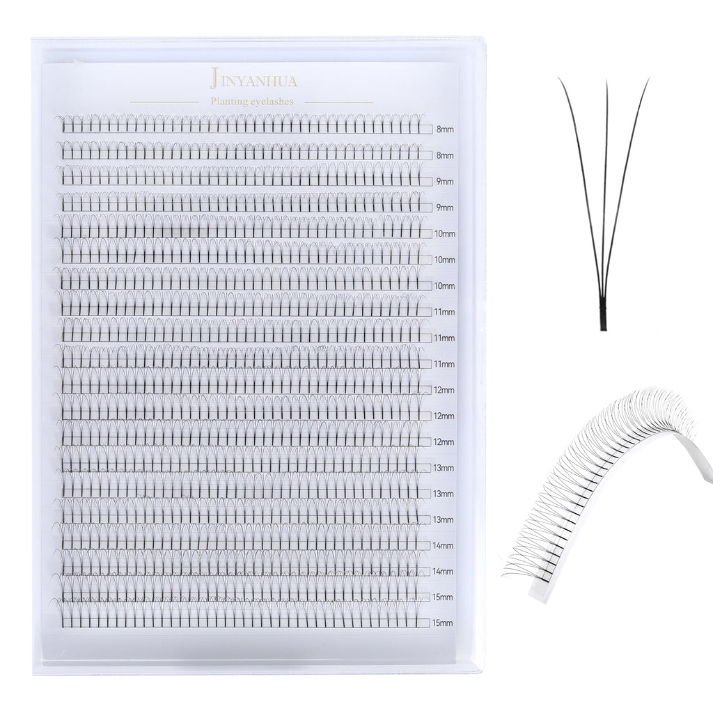 JINYANHUA 8-15mm Mixed Long Stems 0.07mm 3D Large Capacity