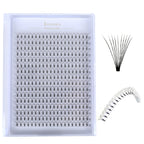 JINYANHUA 10D Single Long 0.07mm Thick Short Stems Large Capacity