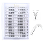 JINYANHUA 6D Mixed Length 0.1mm Thick Short Stems Large Capacity
