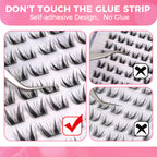 JINYANHUA Self-Stick Lashes - Big Baby