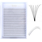 JINYANHUA 6D Single Long 0.07mm Thick Short Stems Large Capacity