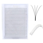 JINYANHUA 4D Mixed Length 0.1mm Thick Long Stems Large Capacity