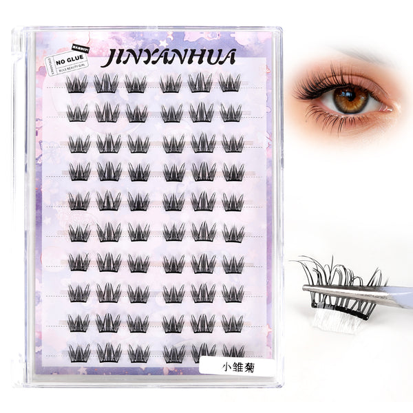 JINYANHUA Self-Adhesive Eyelashes - Little Daisy