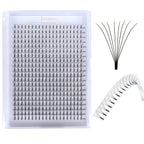 JINYANHUA 8-15mm Mixed Long Stems 0.07mm 8D Large Capacity