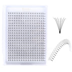 JINYANHUA 8-15mm Mixed Long & Short Stalks 0.07mm 7D Flat Tip Large Capacity