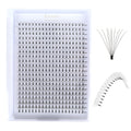 JINYANHUA 8-15mm Mixed Long & Short Stalks 0.07mm 10D Flat Tip Large Capacity