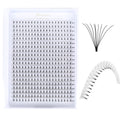 JINYANHUA 8-15mm Mixed Long & Short Stalks 0.07mm 9D Flat Tip Large Capacity