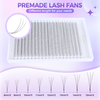 JINYANHUA 8-15mm Mixed Long Stems 0.07mm 3D Large Capacity
