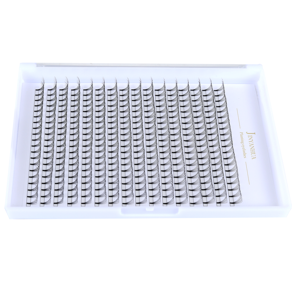 JINYANHUA 8D Single Long 0.07mm Thick Short Stems Large Capacity