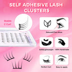 JINYANHUA Self-Stick Lashes - Girl Group 2.0