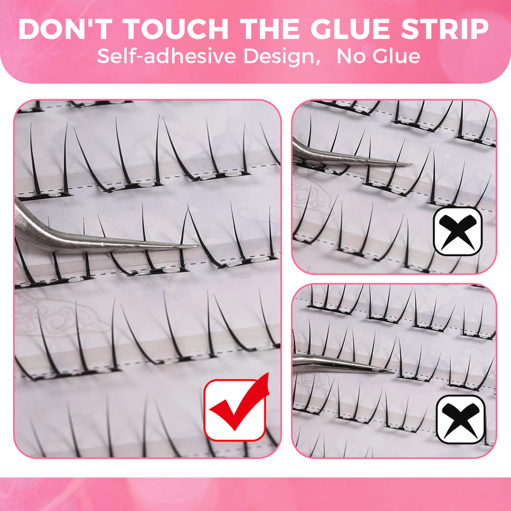 JINYANHUA Self-Stick Lashes - Girl Group 2.0
