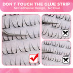 JINYANHUA Self-Stick Lashes - Girl Group 2.0