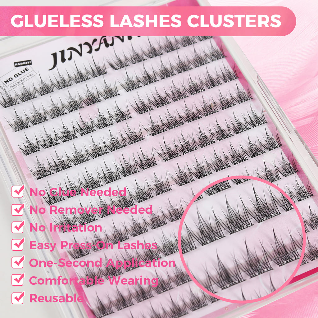 JINYANHUA Self-Stick Lashes - Mermaid Fishtail