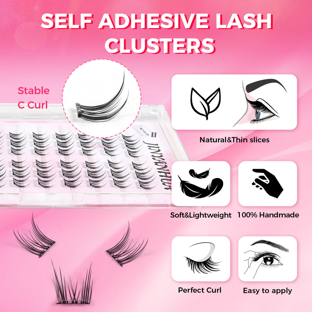 JINYANHUA Self-Stick Lashes - Cat Spirit