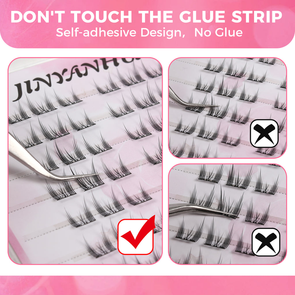 JINYANHUA Self-Stick Lashes - Cat Spirit