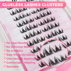 JINYANHUA Self-Stick Lashes - Sweet Little Cat