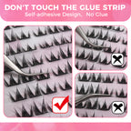 JINYANHUA Self-Stick Lashes - Sweet Little Cat