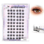 JINYANHUA Self-Stick Lashes - Fire Tassel Purple