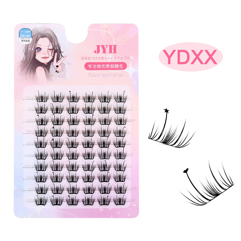 JINYANHUA Pink Laser Card-Cloud Heart Star
