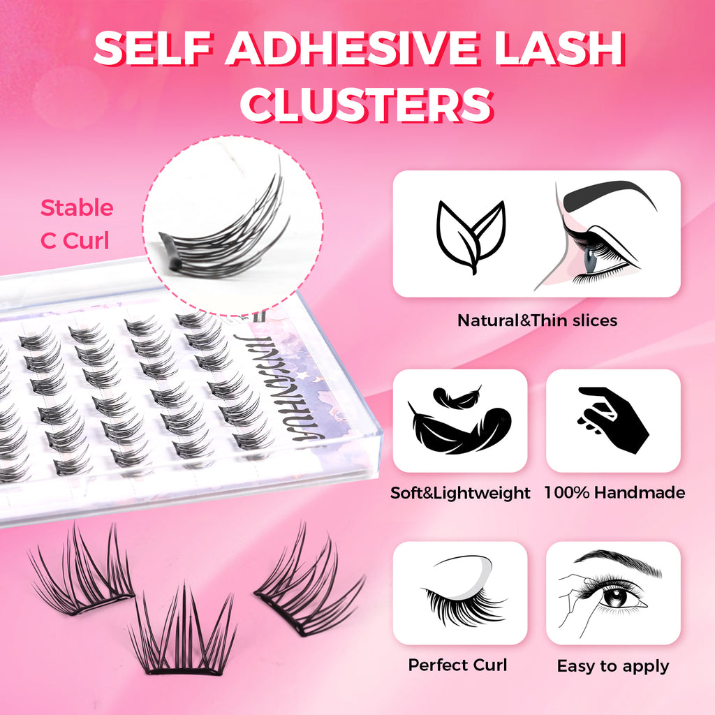 JINYANHUA Self-Stick Lashes - Small Daisy