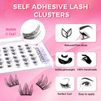 JINYANHUA Self-Stick Lashes - Small Daisy