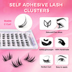JINYANHUA Self-Stick Lashes - Little Hyacinth