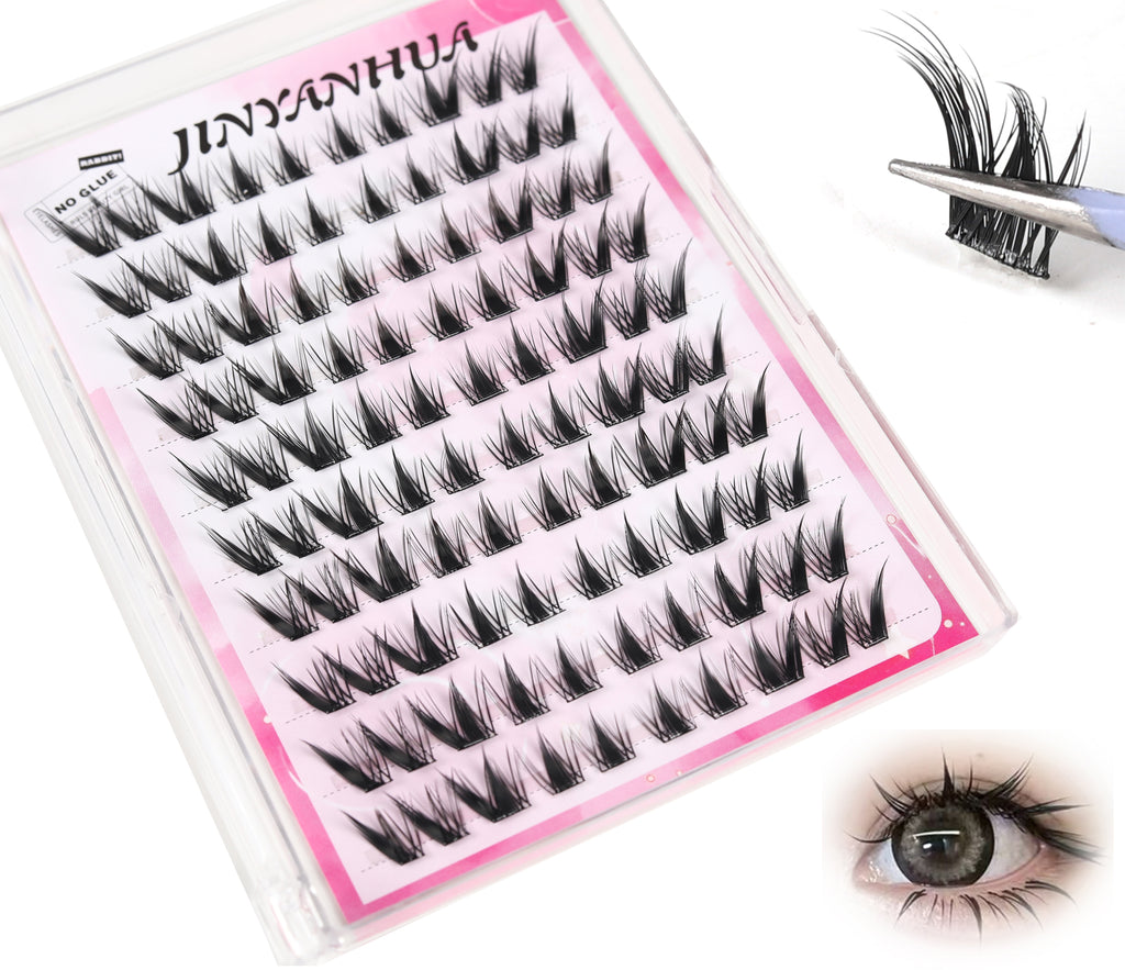 JINYANHUA Self-Stick Lashes - Nine-Tail Rabbit