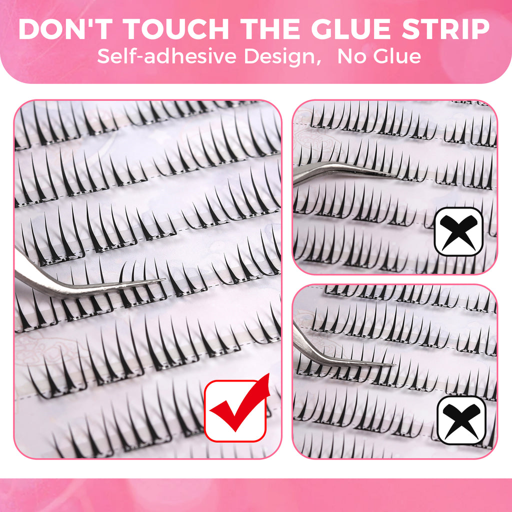 JINYANHUA Self-Stick Lashes - Girl Group 3.0