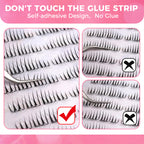 JINYANHUA Self-Stick Lashes - Girl Group 3.0