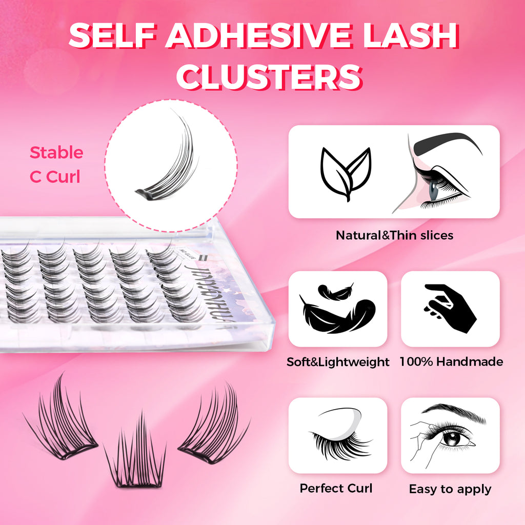 JINYANHUA Self-Stick Lashes - Princess Cat