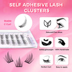 JINYANHUA Self-Stick Lashes - Princess Cat