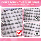 JINYANHUA Self-Stick Lashes - Princess Cat