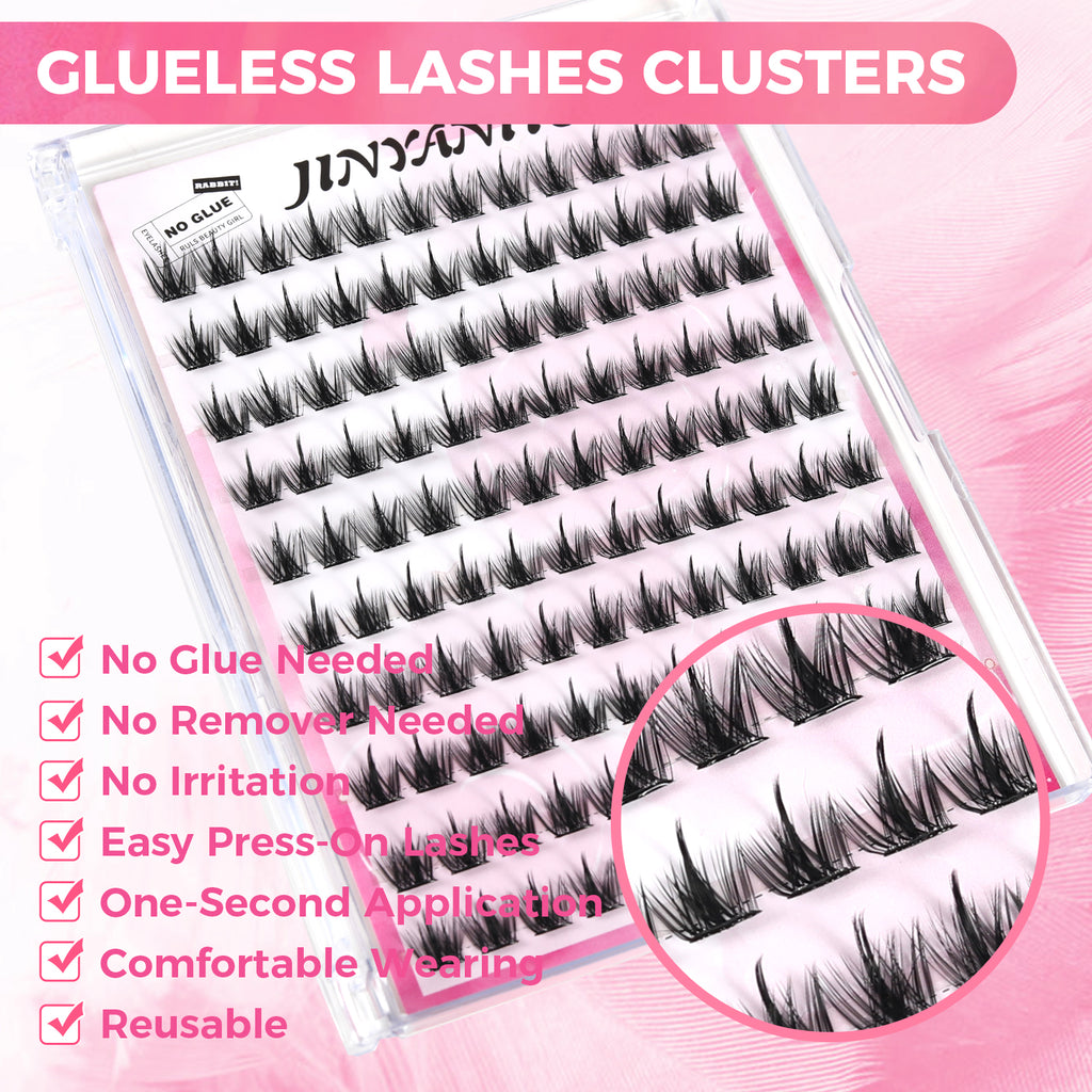 JINYANHUA Self-Stick Lashes - Snowflake