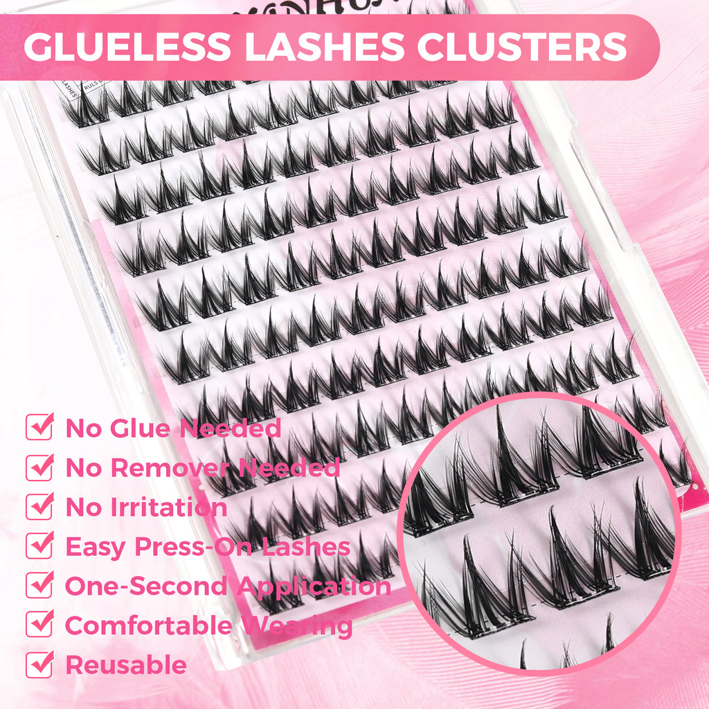 JINYANHUA Self-Stick Lashes - Dog Style
